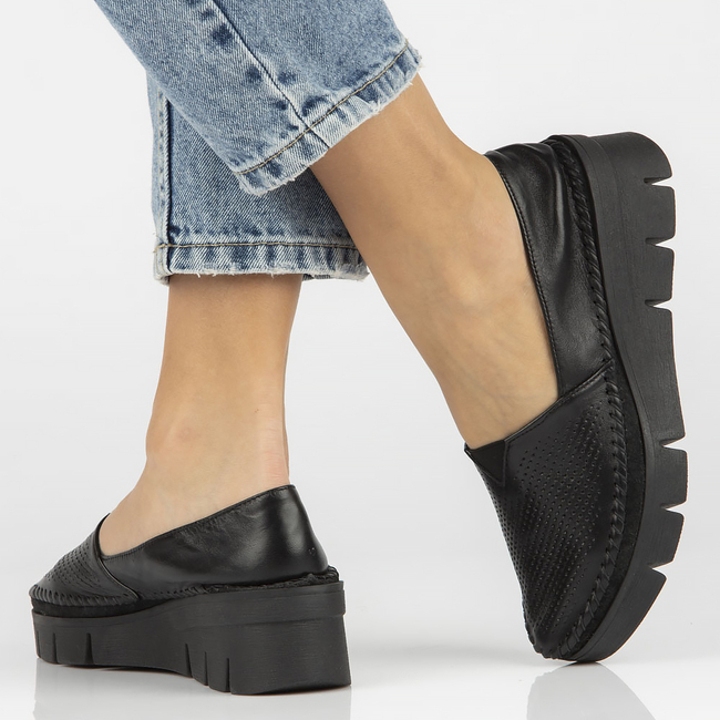 Leather shoes Filippo 1091 black