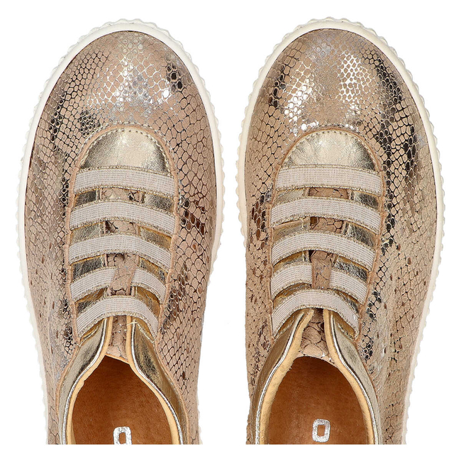 Leather shoes Filippo 482S mosaic beige