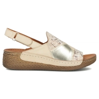 Leather sandals Maciejka L7067-04/00-1 beige