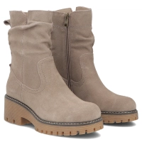 Leather ankle boots Filippo DBT6402/26 TP taupe
