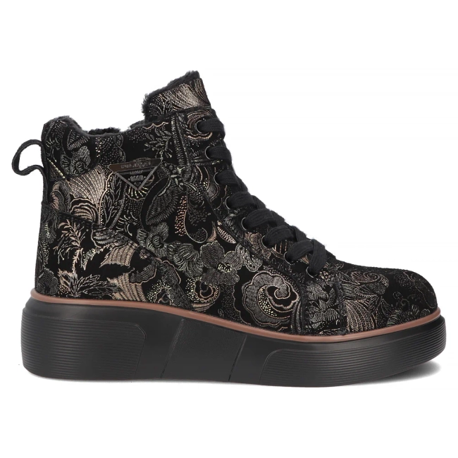 Leather ankle boots Filippo DBT6452/26 GO MLT gold
