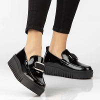 Leather shoes Filippo DP8269/26 BK black