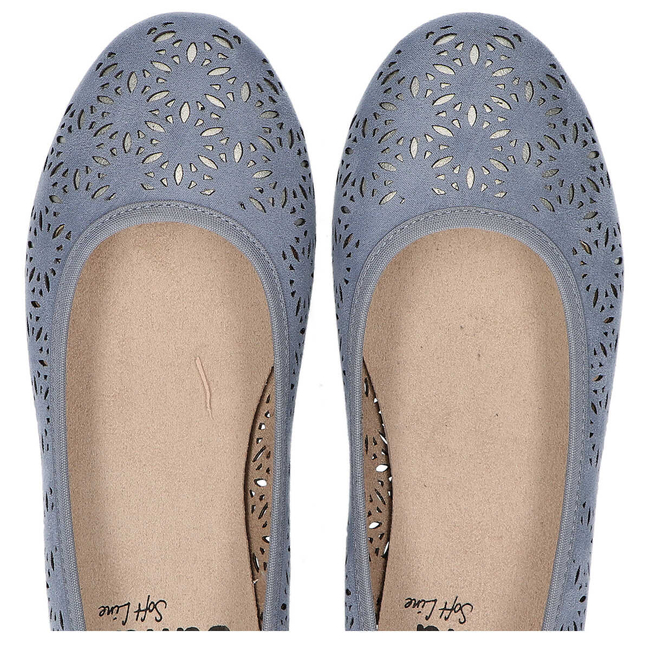 Ballerinas Jana Soft Line 8-22161-24 802 Denim