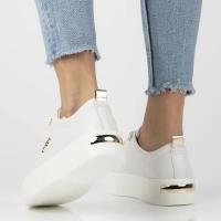 Leather shoes Filippo DP3533/25 WH DI white