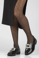 Skórzane lordsy Filippo DP4787/23 BK czarne