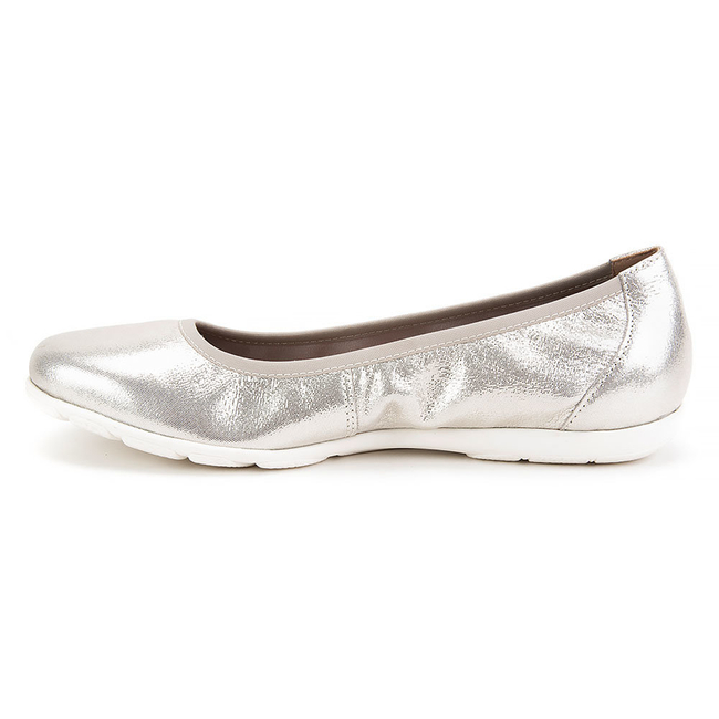 Baleriny Caprice 9-22150-20 112 Offwht Glitter