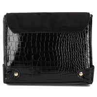 Black shoulderbag croco chick