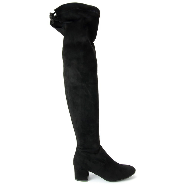 Kozaki Lemar 70041 strecz czarny