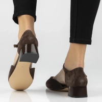 Leather pumps Filippo DP7879/26 D BR brown