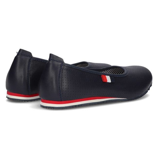 Leather ballerinas Filippo DP2171/21 NV navy blue