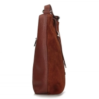 Leather handbag Toscanio  A88 brown