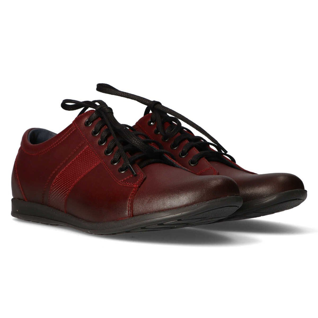 Leather shoes Filippo 2063 burgundy