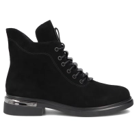 Leather ankle boots Filippo DBT8196/26 BK black