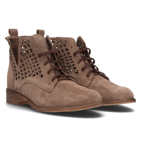 Skórzane botki Filippo 2628 brązowe