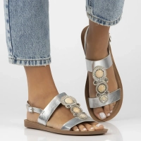 Sandals Filippo DS6882/25 SI silver
