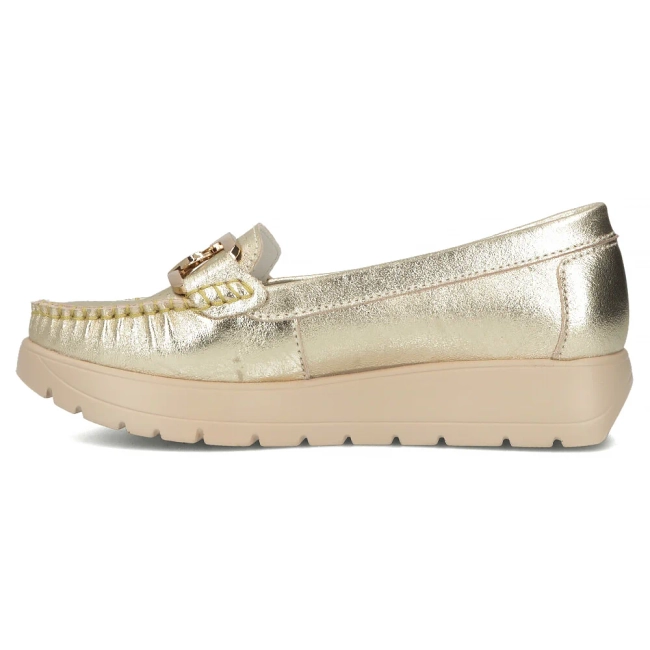 Leather loafers Filippo DP6827/25 GO gold