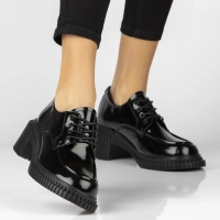 Leather shoes Filippo DP8110/26 BK black