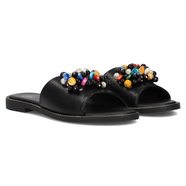 Slippers Filippo DK6233/24 BK black