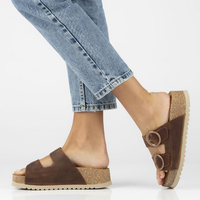 Slippers Yokono VELEZ-003 brown