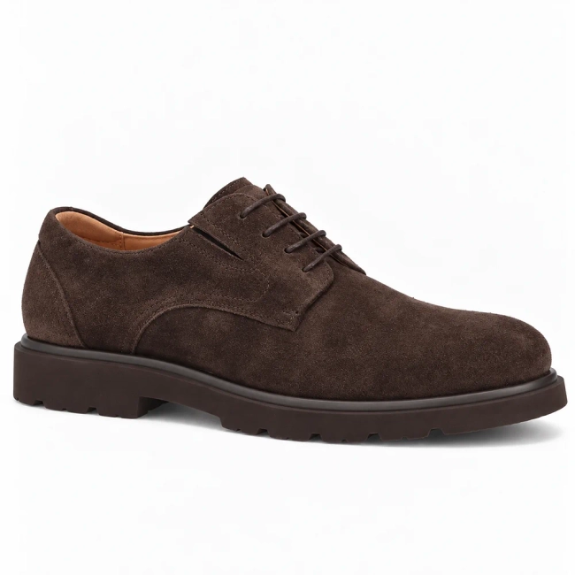 Leather shoes Filippo MP8010/26 BR SU brown