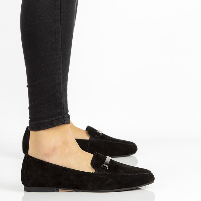 Półbuty Filippo DP1209/20 BK Black