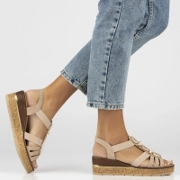 Sandals Rieker 63778-31 pink