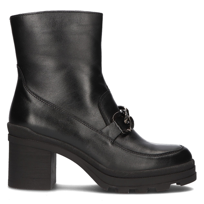 Leather ankle boots Simen 4365A black