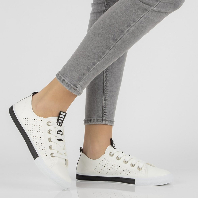 Filippo sneakers DP2288/21 WH BK white