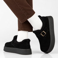 Leather shoes Filippo DP7946/26 BK black