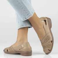 Leather shoes Filippo DP7759/26 BE beige