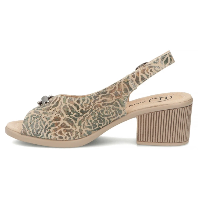 Leather sandals Filippo DS7645/26 MLT multicolor