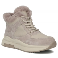 Leather ankle boots Filippo DBT7240/25 BE beige