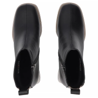 Leather ankle boots Filippo DBT8122/26 BK BE black