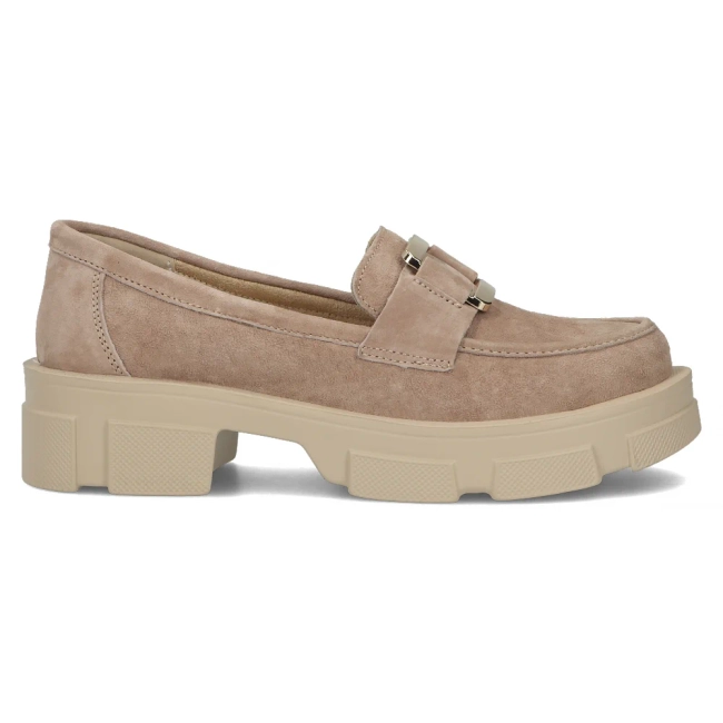 Leather shoes Filippo DP6099/24 BE beige