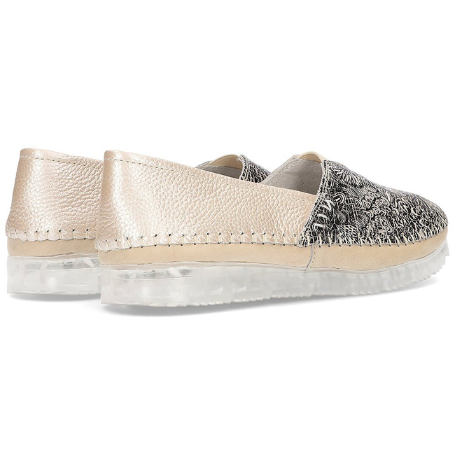 Leather shoes Filippo DP2147/21 BE beige