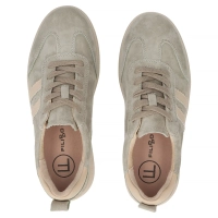 Skórzane sneakersy Filippo DP7508/26 KH khaki