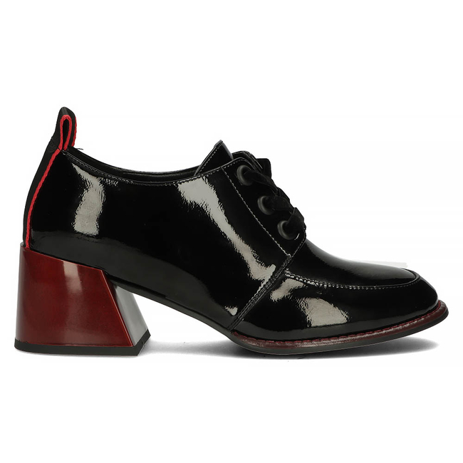 Leather shoes Filippo DP3732/22 BK black