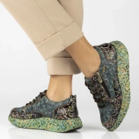 Skórzane sneakersy Laura Vita nikito 62 wielokolorowe