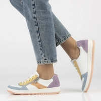 Sneakersy Rieker M5520-91 białe