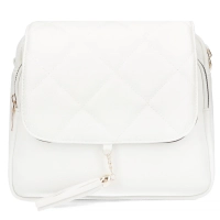 Biała torebka tessa quilted