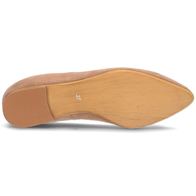 Suede shoes Alexio Giorgio 1002 beige