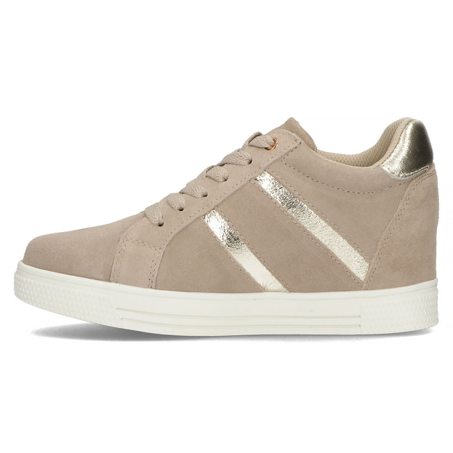 Leather Sneakers Filippo DP3549/22 BE beige