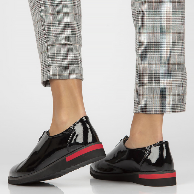 Leather shoes Filippo DP4180/22 BK black