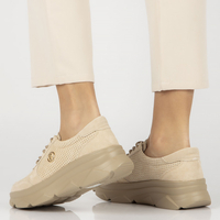 Leather Sneakers Filippo DP2138/23 BE BE beige