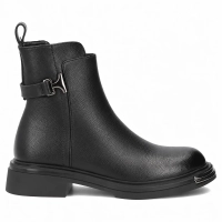 Leather ankle boots Filippo DBT8044/26 BK black