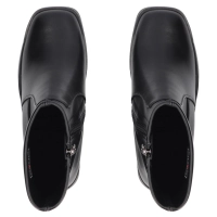 Botki na obcasie Filippo DBT8167/26 BK czarne