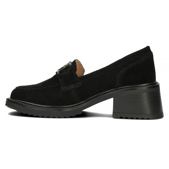 Leather shoes Filippo DP4145/23 BK black