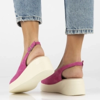 Leather sandals Filippo DS6142/24 FH pink