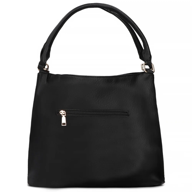 Black handbag milano soft
