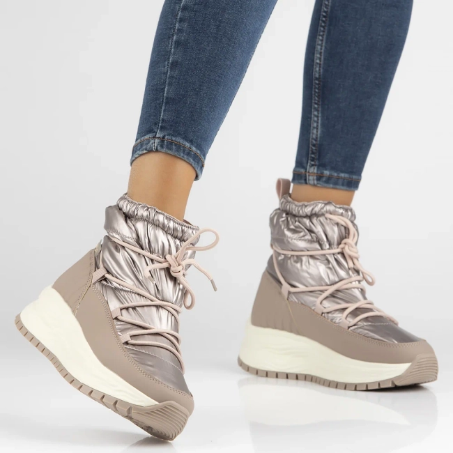 Filippo snow boots with membrane DBT6647/24 GO gold